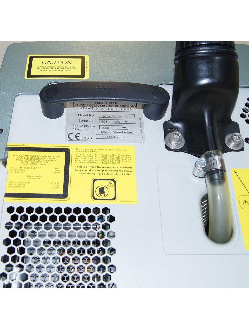 2007 Candela ALEX TriVantage Q-Switched Nd:YAG Tattoo Laser Removal System