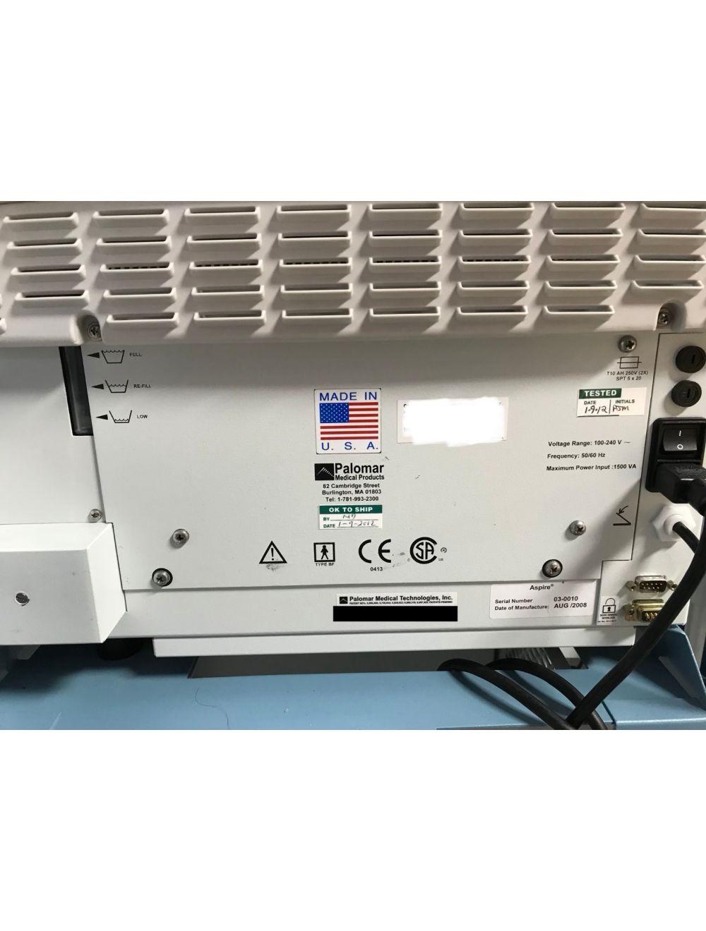 2008 Palomar ASPIRE Slimlipo YAG 40W Body Sculpting Cynosure LASER