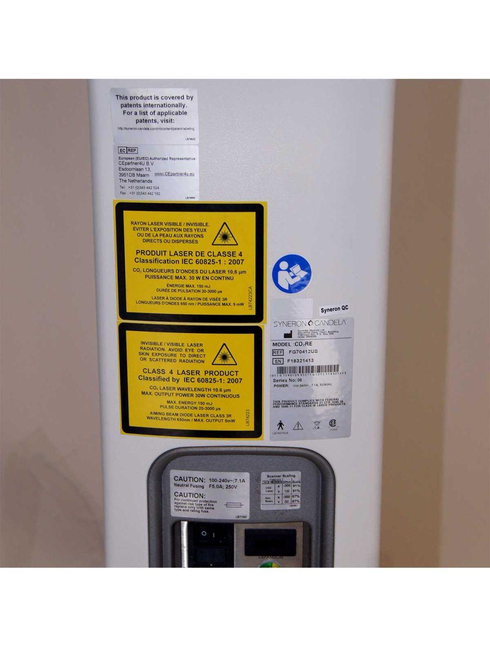 Syneron Candela 2017 CO2RE CO2 Laser Wrinkle Reduction Skin Resurfacing Core 2