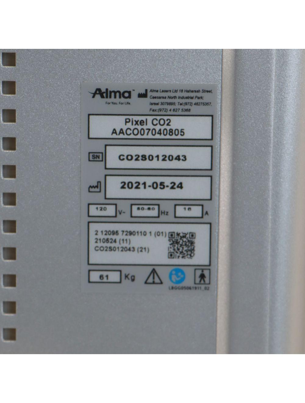 2021 Alma Pixel CO2 Laser FemiLift Vaginal Fractional Skin Resurfacing Wrinkles