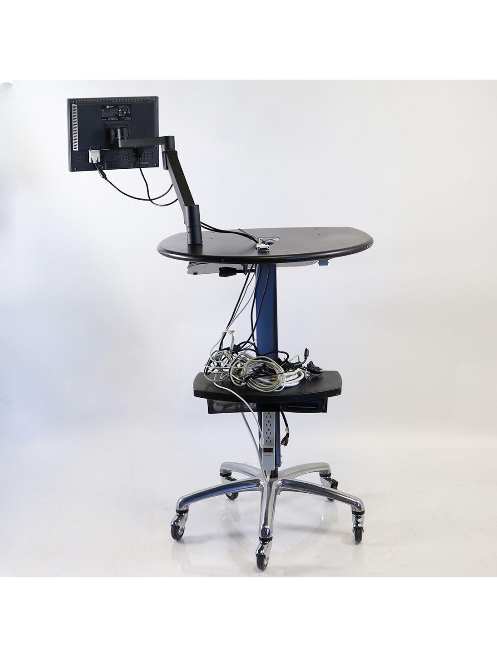 Canfield Visia Imaging Booth Mobile Rolling Cart Stand 5-Wheel Keyboard Monitor