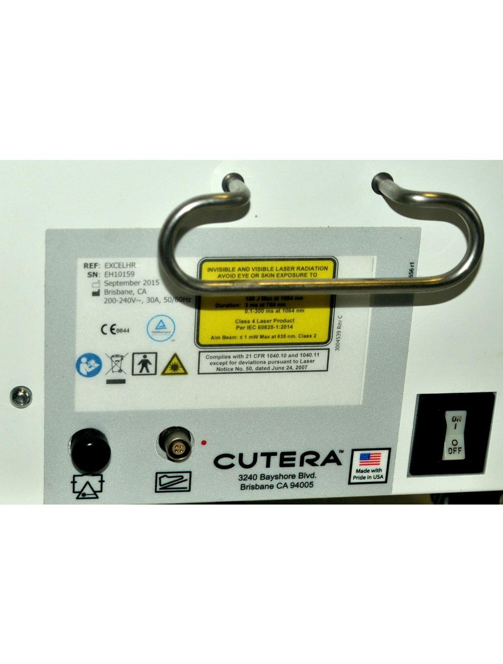 2015 Cutera ExcelHR Laser Alexandrite Nd YAG Alex 755 1064 Hair Removal Excel HR