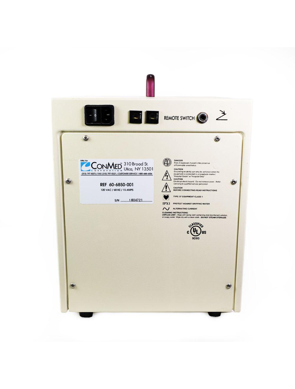 ConMed 1000 SES 60-6850-001 Surgical Smoke Plume Evacuator Suction Vacuum System