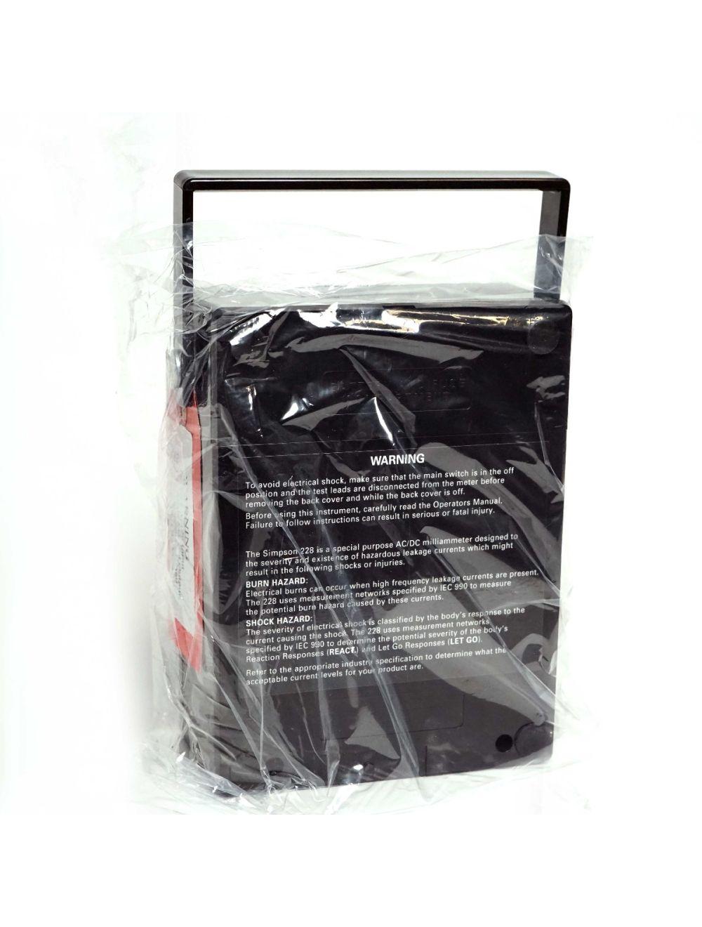 Simpson Electrical AC Current Leakage Tester Tool 228-IEC 40027 A/C Leak NEW NIB