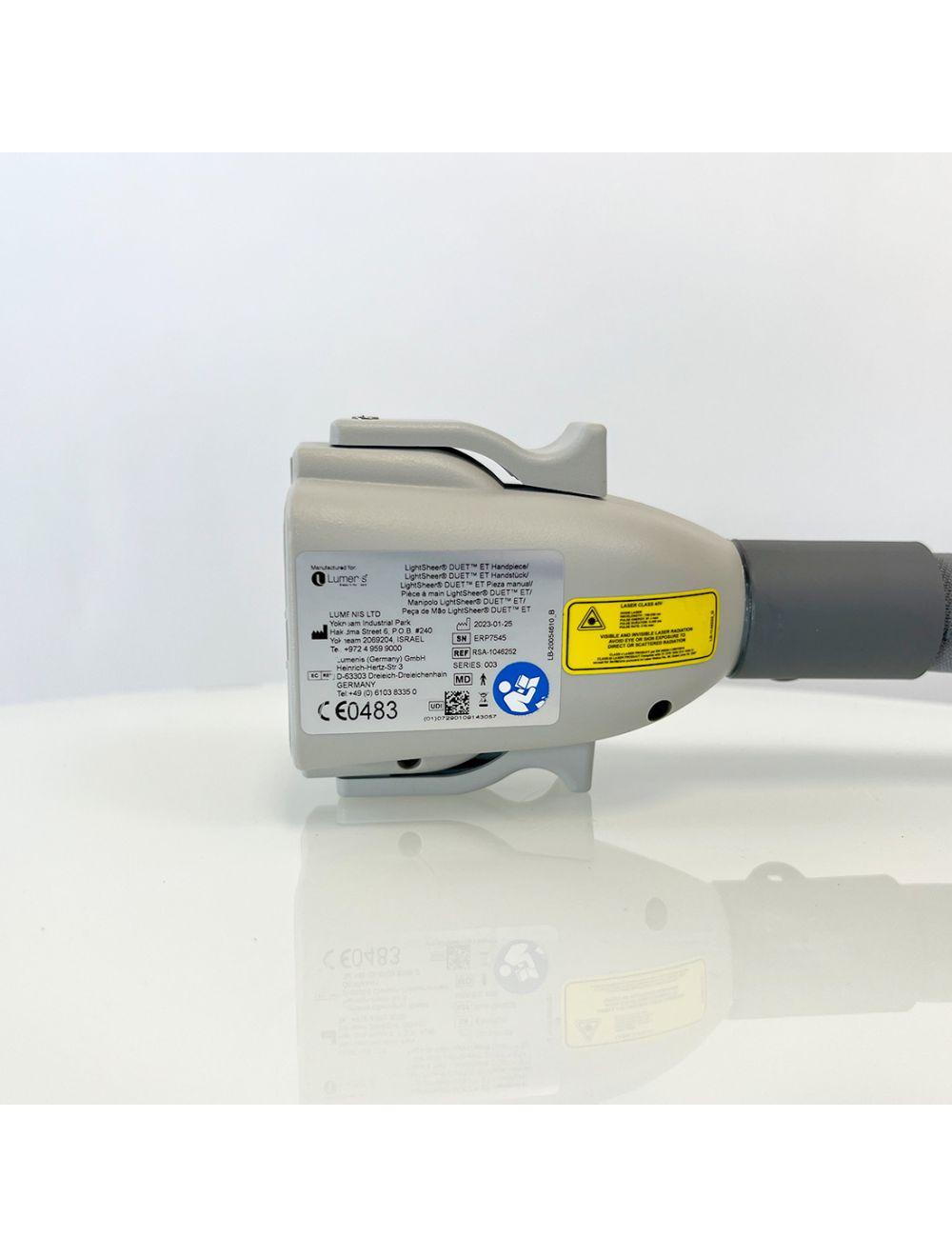 2010 Lumenis LightSheer Duet Laser High Speed HS 805nm ET Hair Removal 2 HP's