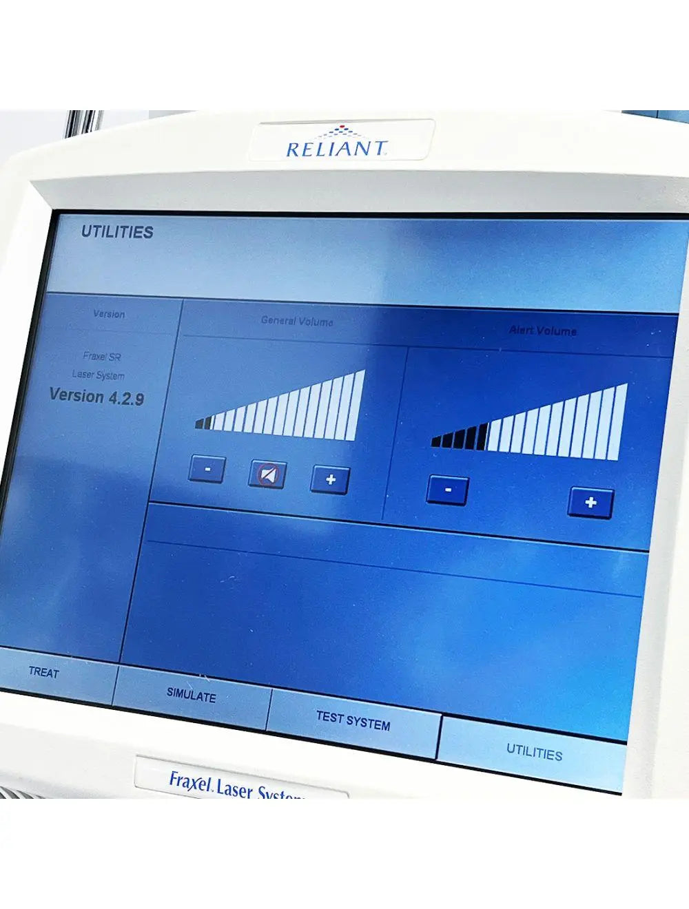 Fraxel Reliant SR 1500 Surgical Laser With Zimmer Cryo 6 Cooling System