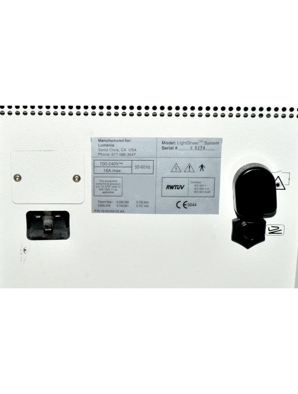 2004 Lumenis LightSheer XC Diode Light Sheer Permanent Laser Hair Removal System