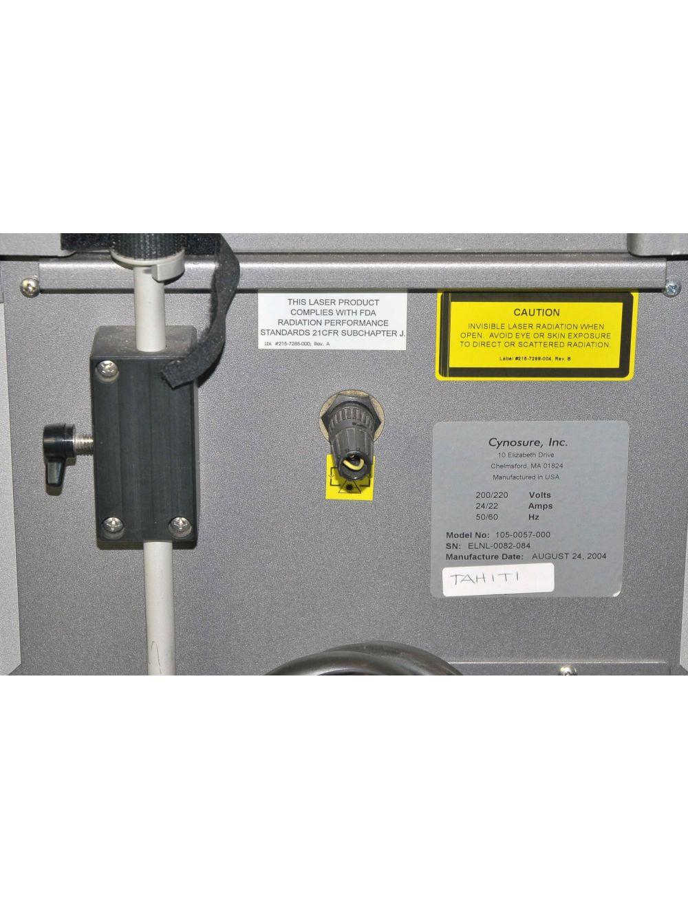 2004 Cynosure Apogee Elite Laser ELNL Hair Removal Lesion YAG 755 1064 nm System