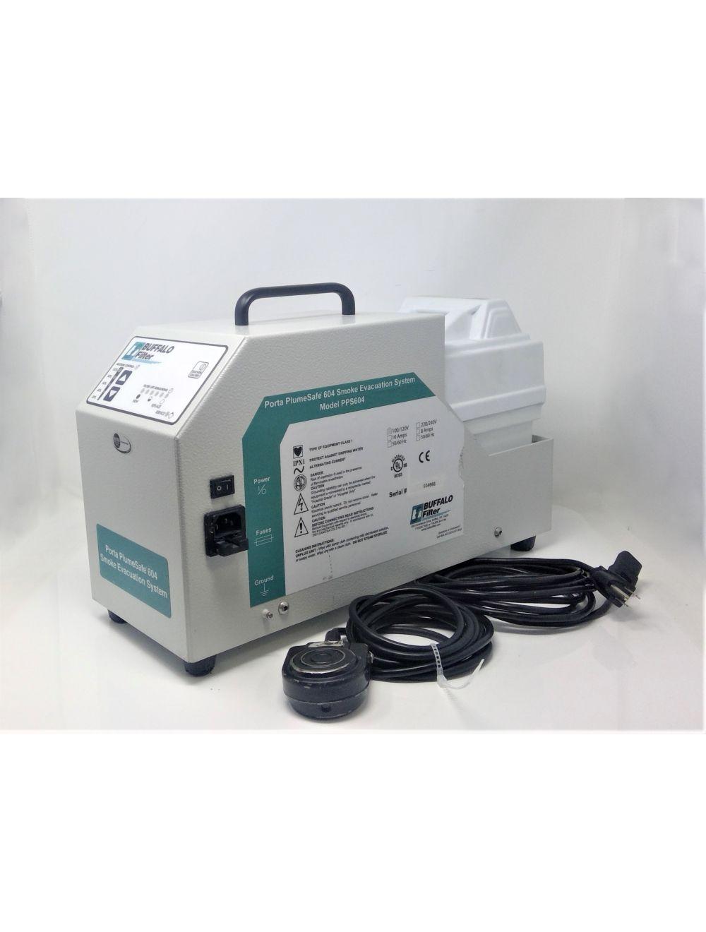 Buffalo Filter Porta PlumeSafe 604 Portable Smoke Evacuation System PPS604 120V