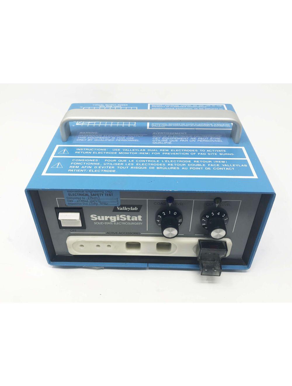 Valleylab Solid State Electrosurgery SurgiStat B RF ESU Generator 3.0A 50/60Hz