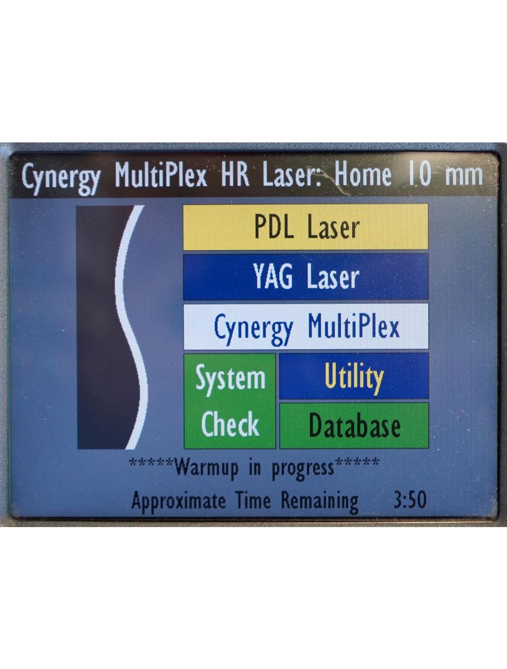 2008 Cynosure Cynergy MPX Laser Nd YAG 585 1064 nm Pulsed Dye Vascular Lesions