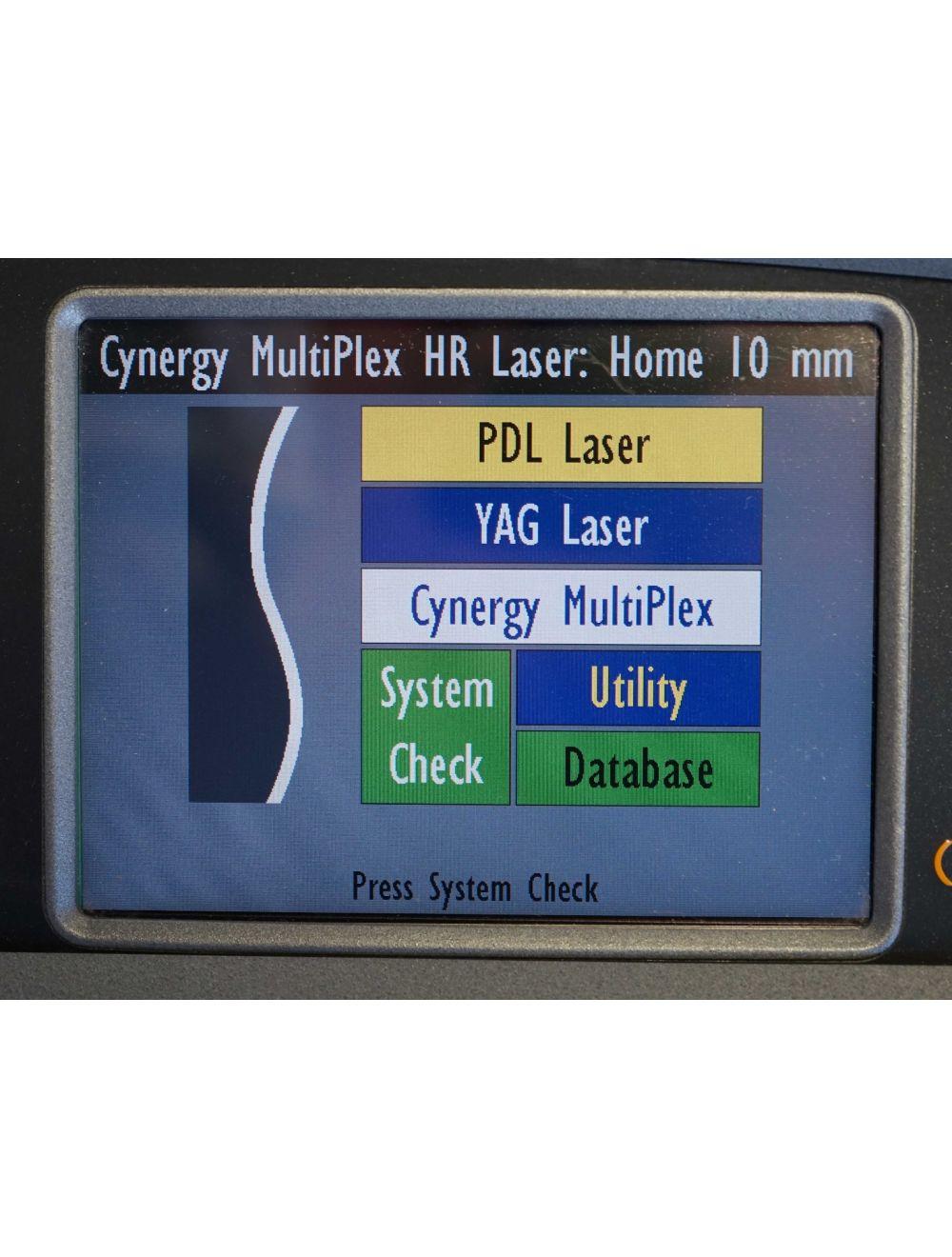 2008 Cynosure Cynergy MPX Laser Nd YAG 585 1064 nm Pulsed Dye Vascular Lesions