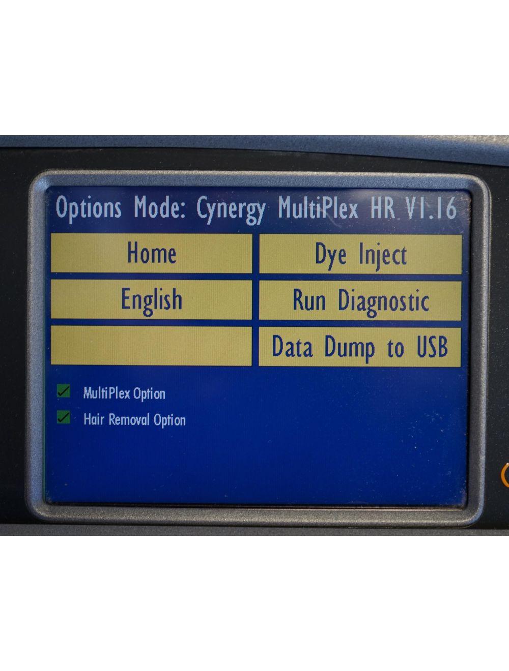 2008 Cynosure Cynergy MPX Laser Nd YAG 585 1064 nm Pulsed Dye Vascular Lesions