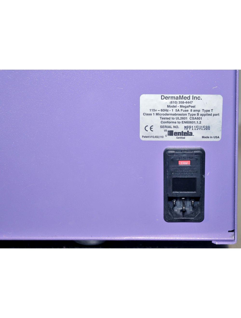 DermaMed MegaPeel Crystal Microdermabrasion Mega Peel Platinum Series