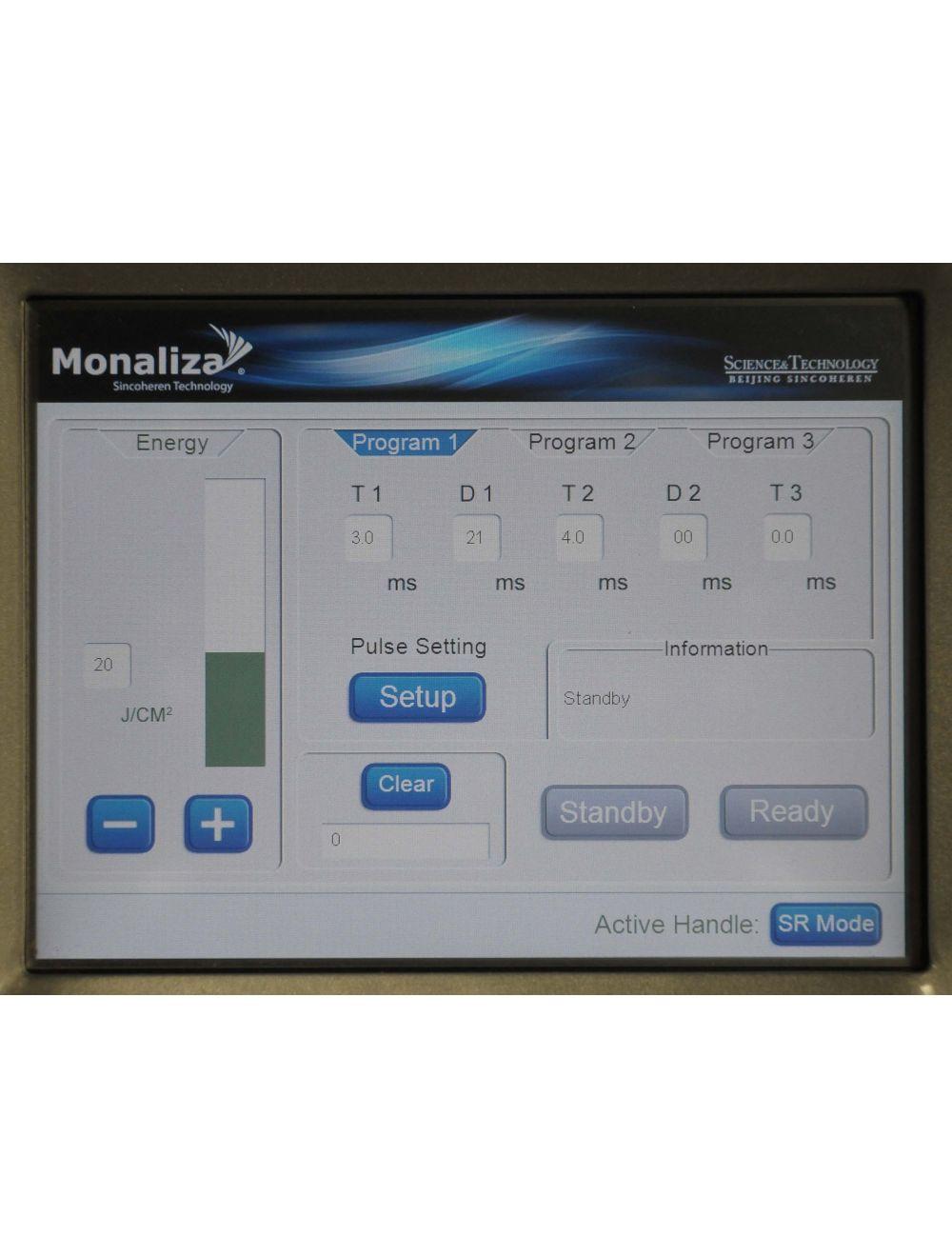 2015 Sincoheren Monaliza IPL Laser System Hair Removal Skin Rejuvenation - SR HR