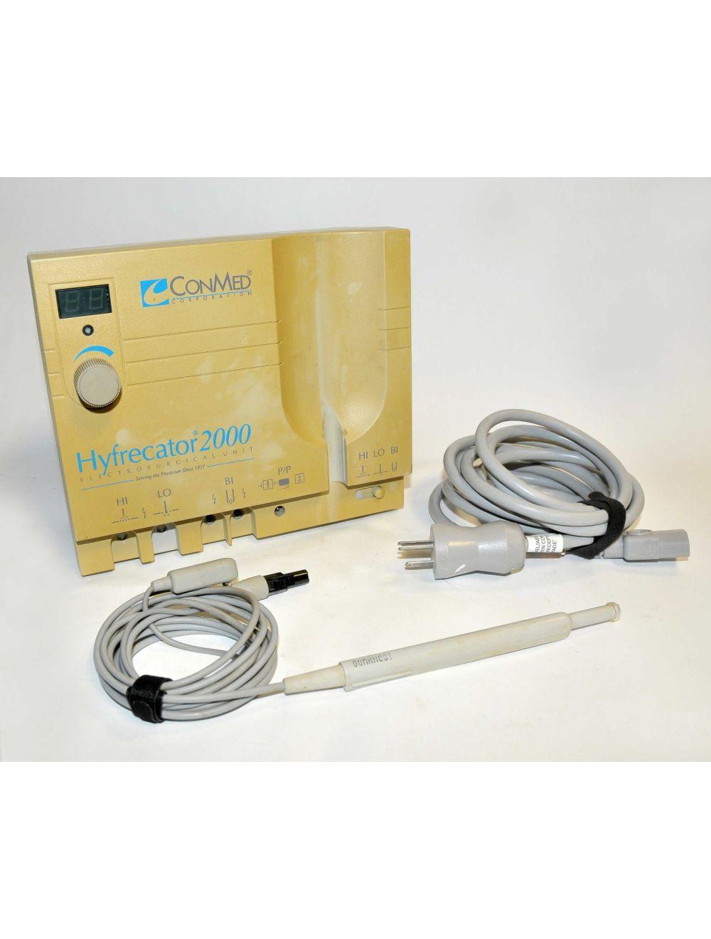ConMed Hyfrecator 2000 Electrosurgical Generator Tissue Therapy 7-900-115