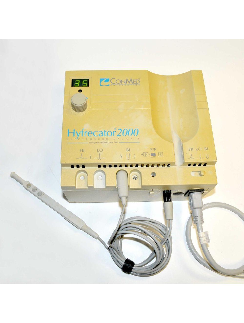 ConMed Hyfrecator 2000 Electrosurgical Generator Tissue Therapy 7-900-115
