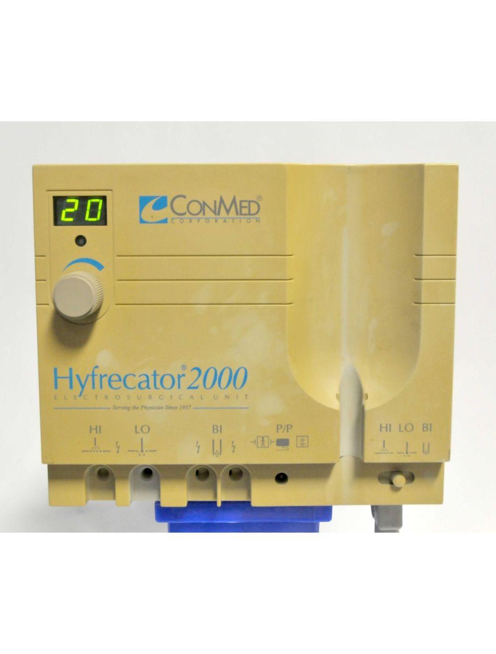 ConMed Hyfrecator 2000 Electrosurgical Generator Tissue Therapy 7-900-115