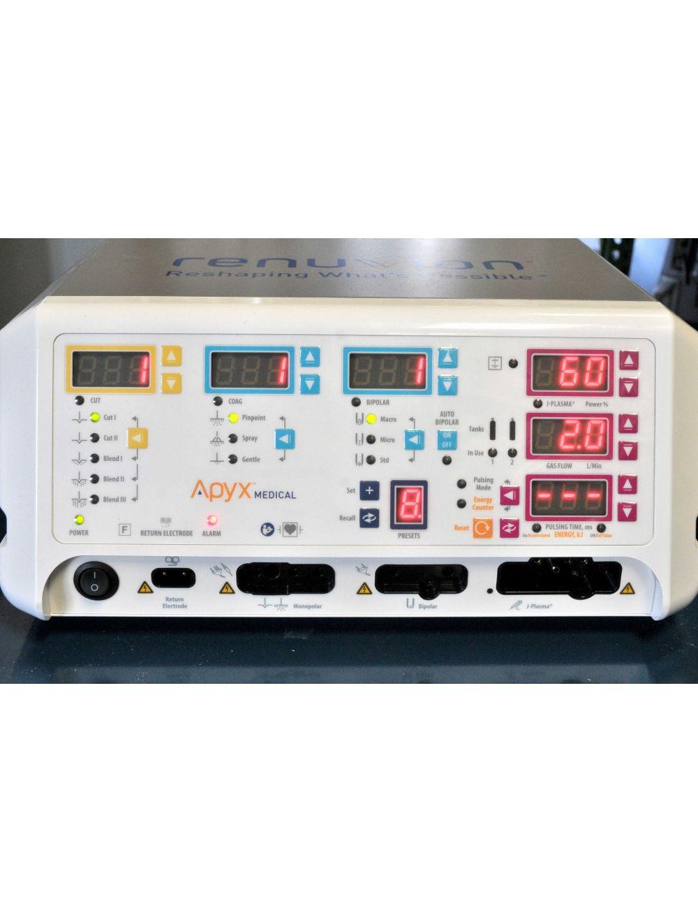 2020 Renuvion Electrosurgical Generator ESG Apyx-RS3 Medical Bovie J-Plasma RF