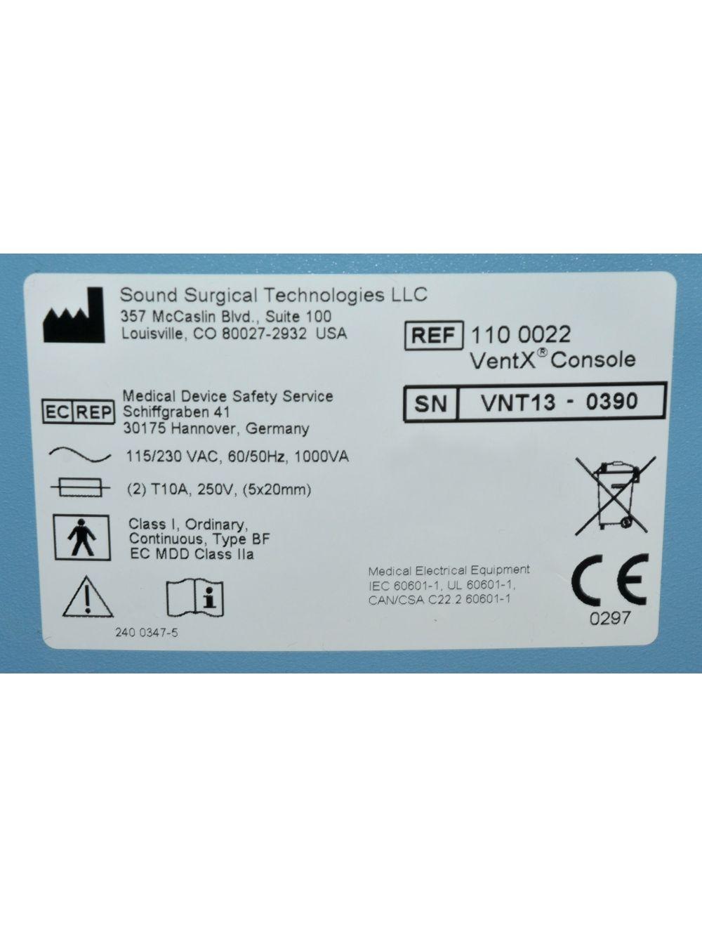 Solta Sound Surgical VaserLipo Vaser Ultrasound Amplifier VentX Vent X Ver 2.0