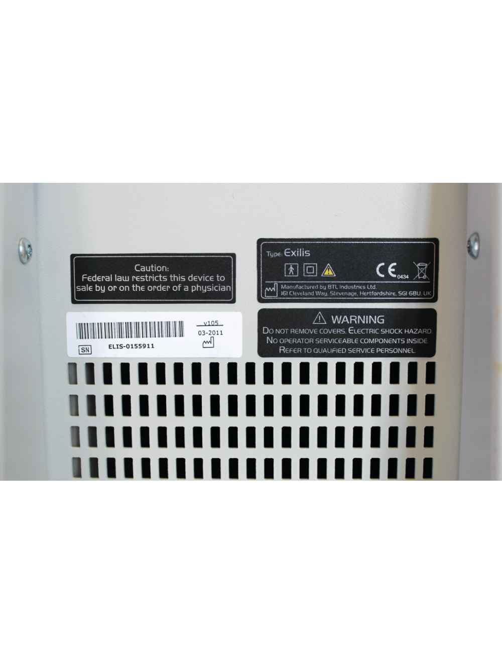 2011 BTL Exilis RF Wrinkle Tightening /w XP 2 & Large Handpieces