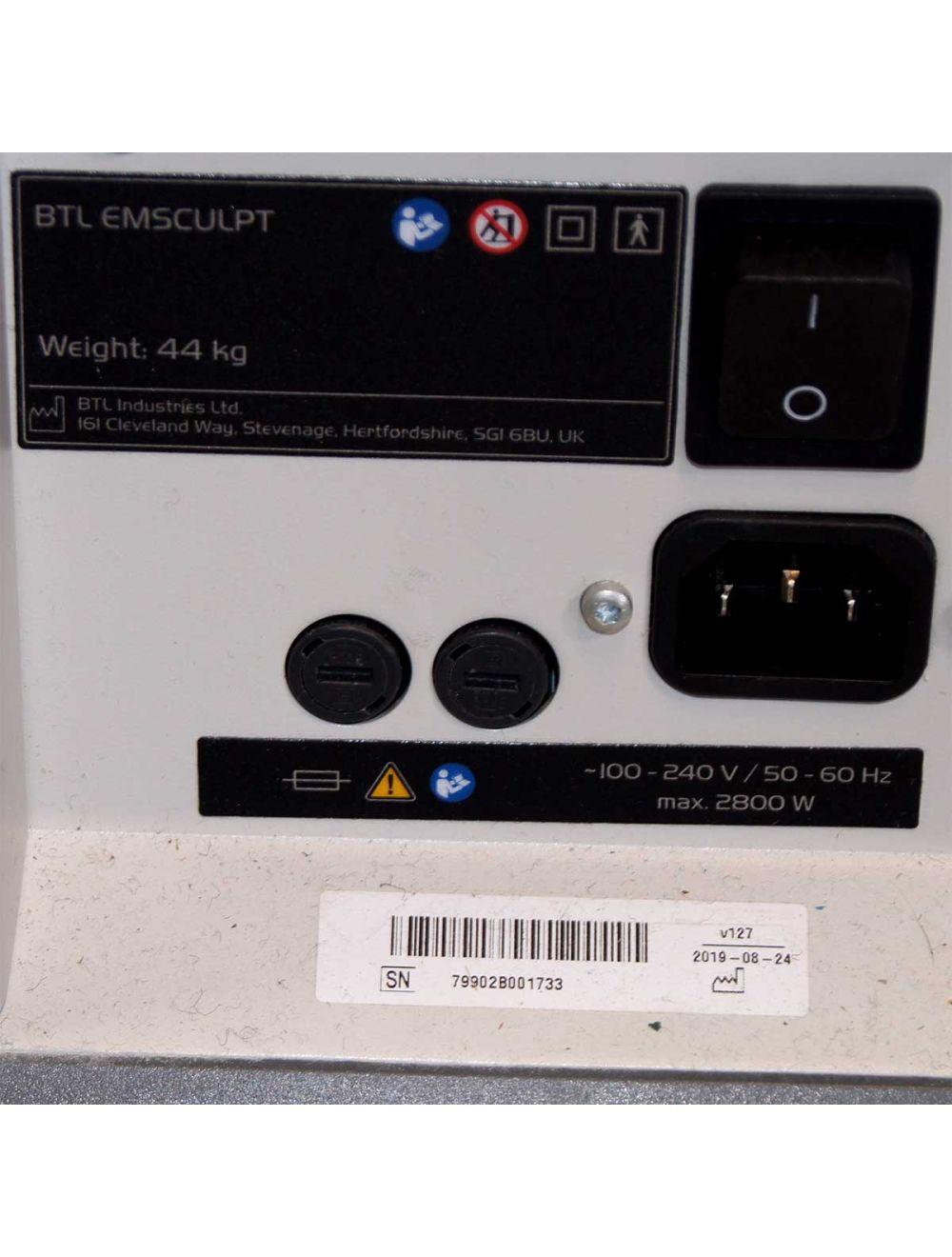 2019 BTL EMsculpt Electromagnetic Tone Muscle Body Arm Sculpt Treatment System