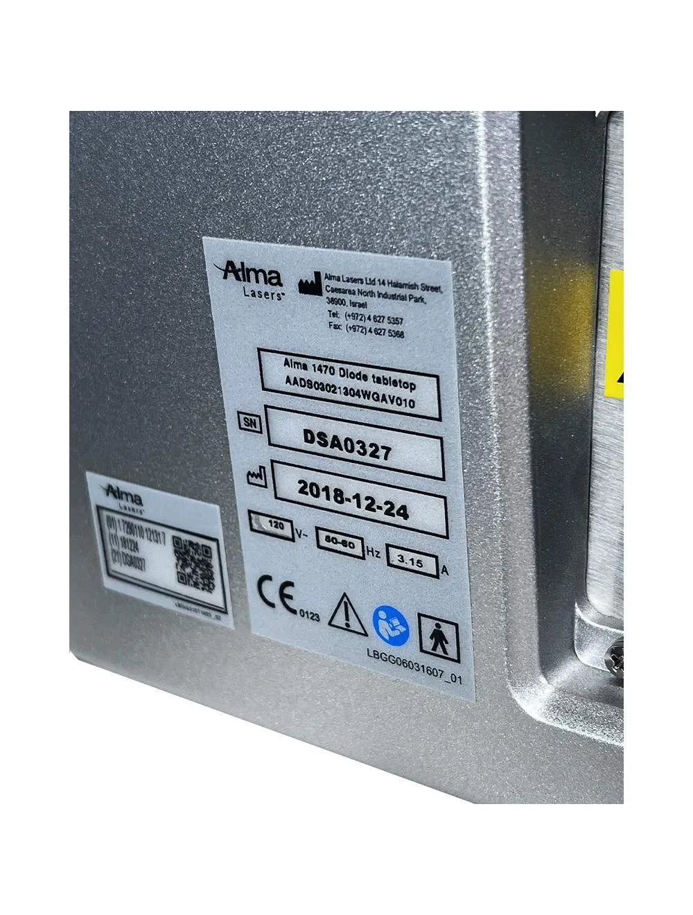 2018 Alma 1470 BeautiFill Laser Diode LipoFlow Autologous Fat Transfer System Alma