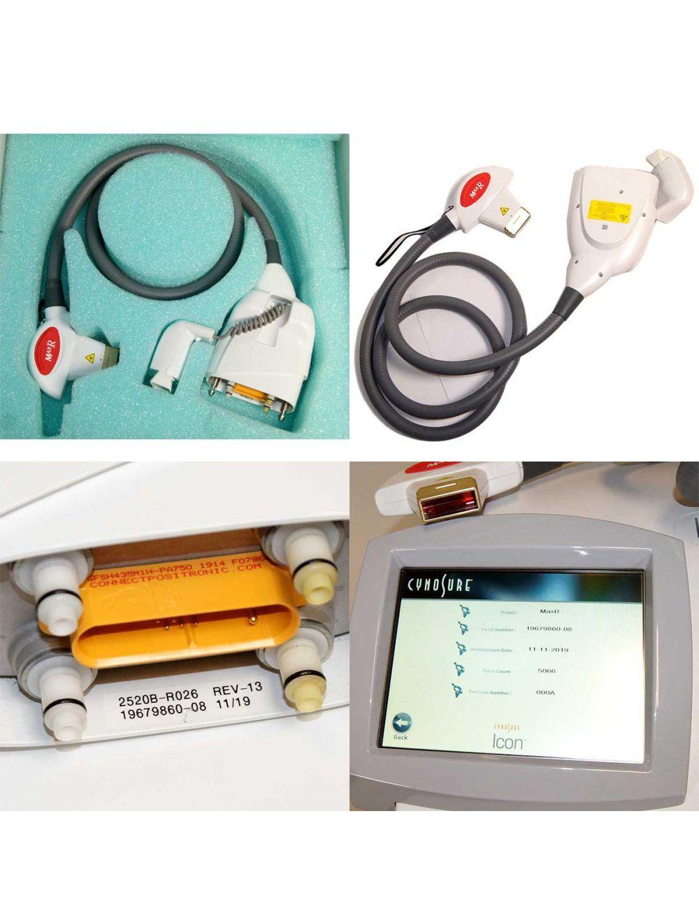 2019 Cynosure Icon IPL Laser System with 5 Handpieces 1540 MaxG MaxR 1064+ MaxYs