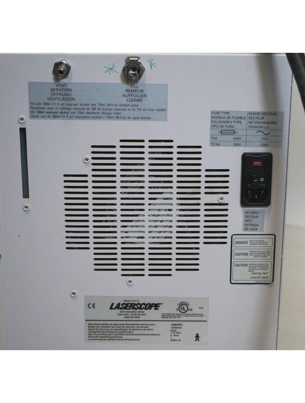 2001 Laserscope Lyra i Laser Nd Yag Hair Removal Skin Rejuvenation Vascular