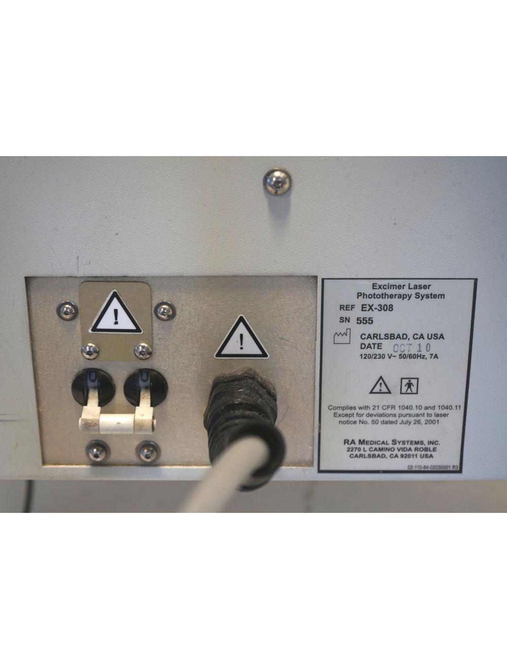 2010 Pharos Excimer Laser EX-308 Psoriasis Vitiligo Eczema Phototherapy System