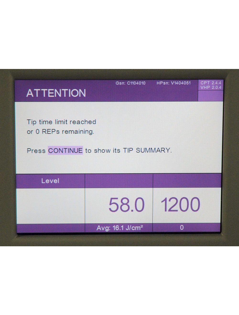 Thermage Solta Medical CPT TG-2B RF Radio Frequency Laser System Skin Wrinkle