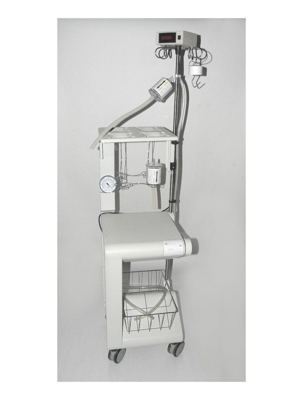 SOUND SURGICAL Technologies VENTX-1 RACK W/ PUMP Cart System Foot Switch Vent X