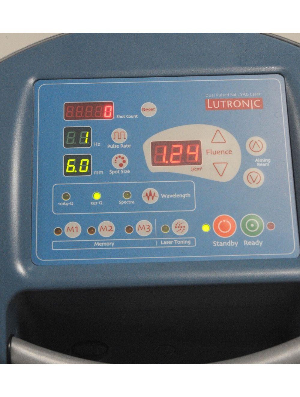 2010 Lutronic Spectra VRM III Q-Switched Nd:YAG Laser Tattoo CARBON PEEL 1064nm