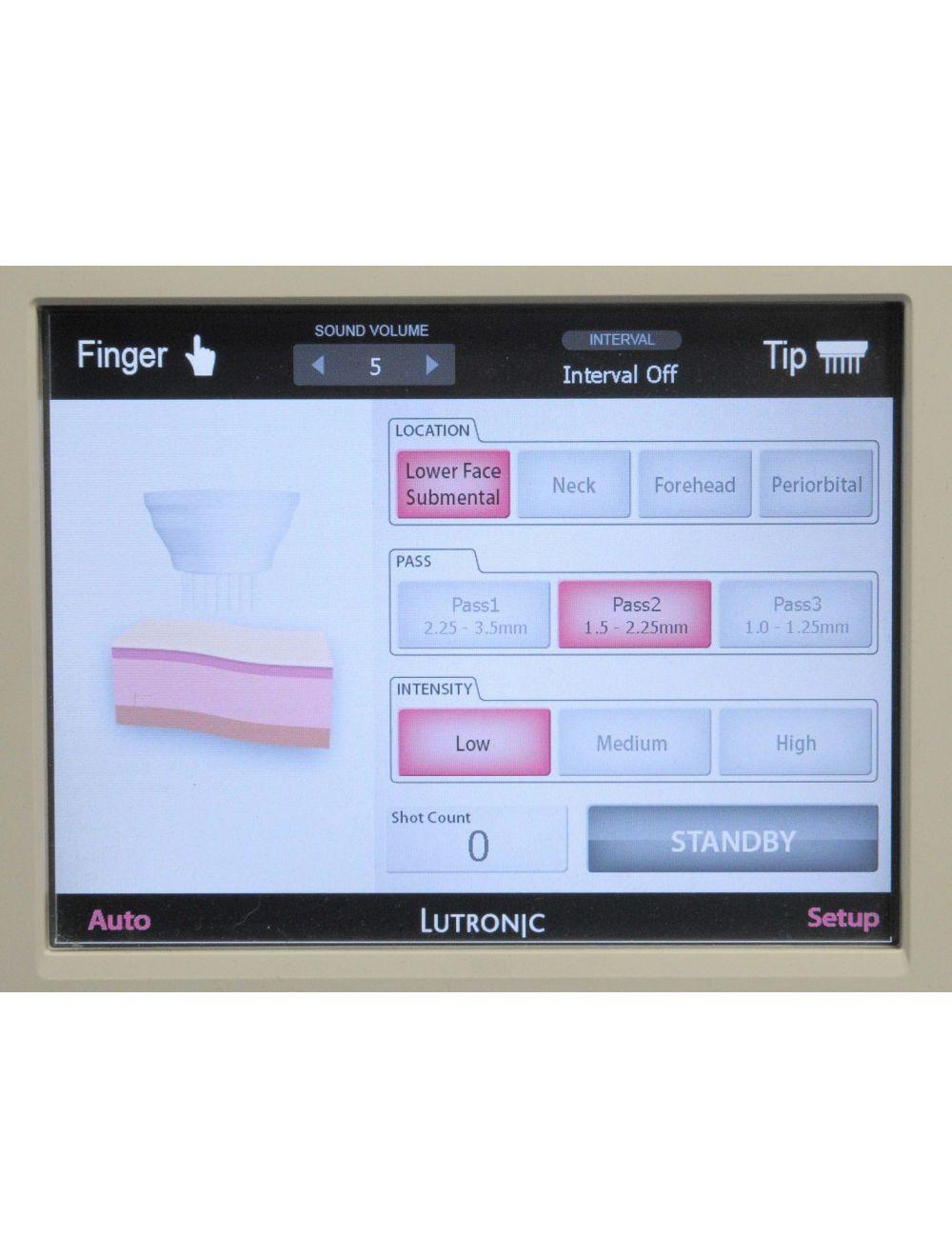 2013 Lutronic Infini Aesthetic RF Radio Frequency Microneedling Electrosurgical