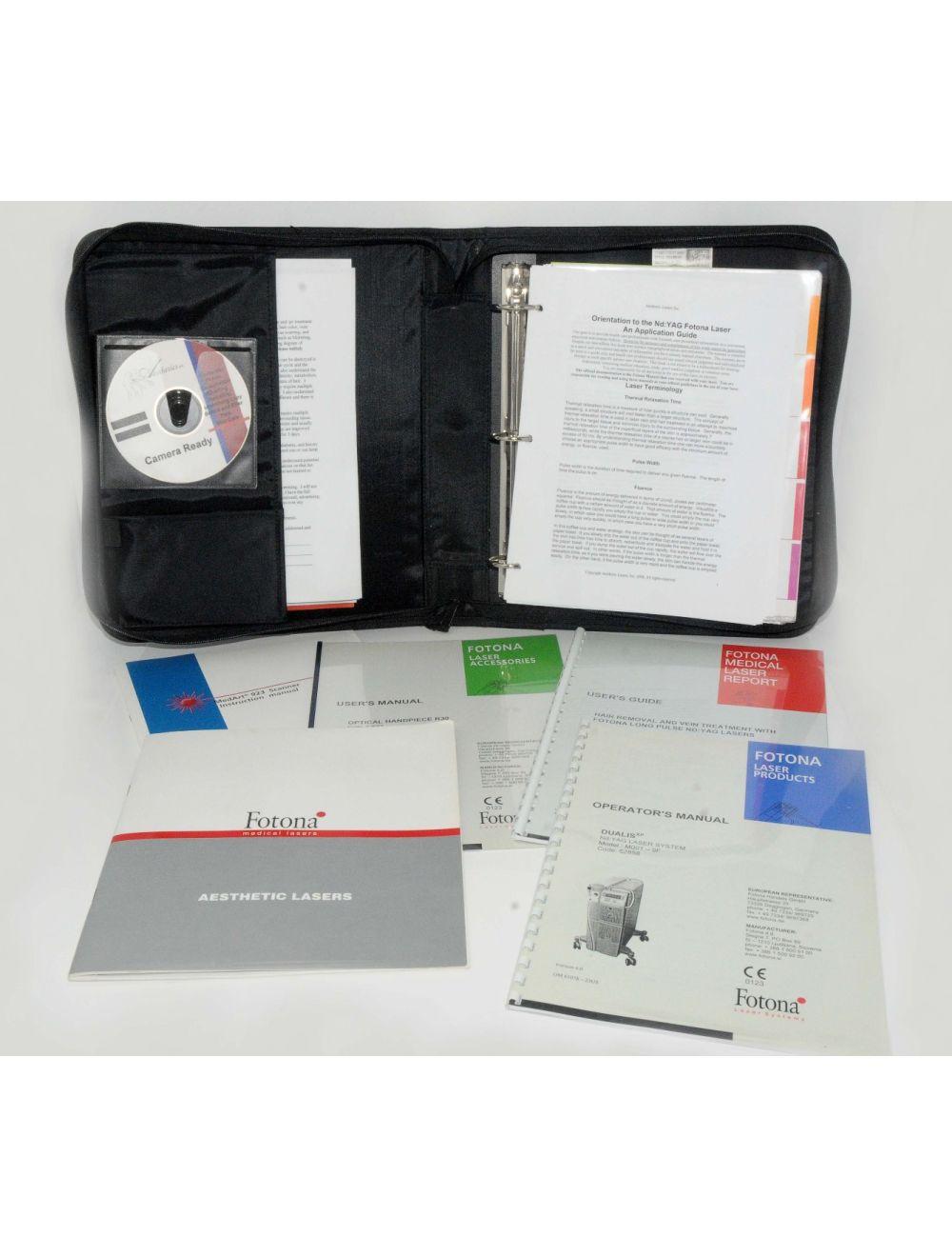 2004 Fotona Dualis Nd:YAG Fidelis M001-9F 1064 nm Laser Acne Scar Hair Removal