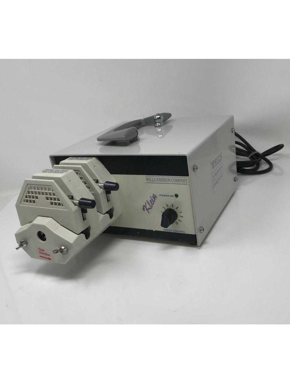 Wells Johnson Klein Peristaltic Anesthesia Infiltration Pump Dual Head System