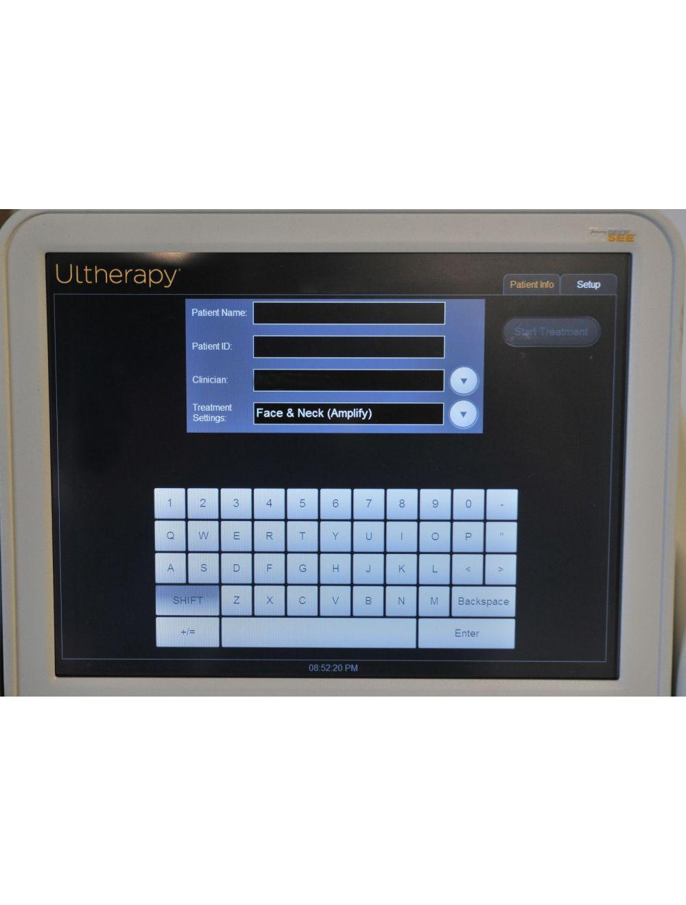 2014 Ulthera Ultherapy Non Invasive Ultrasound Therapy Neck Face Merz Aesthetics