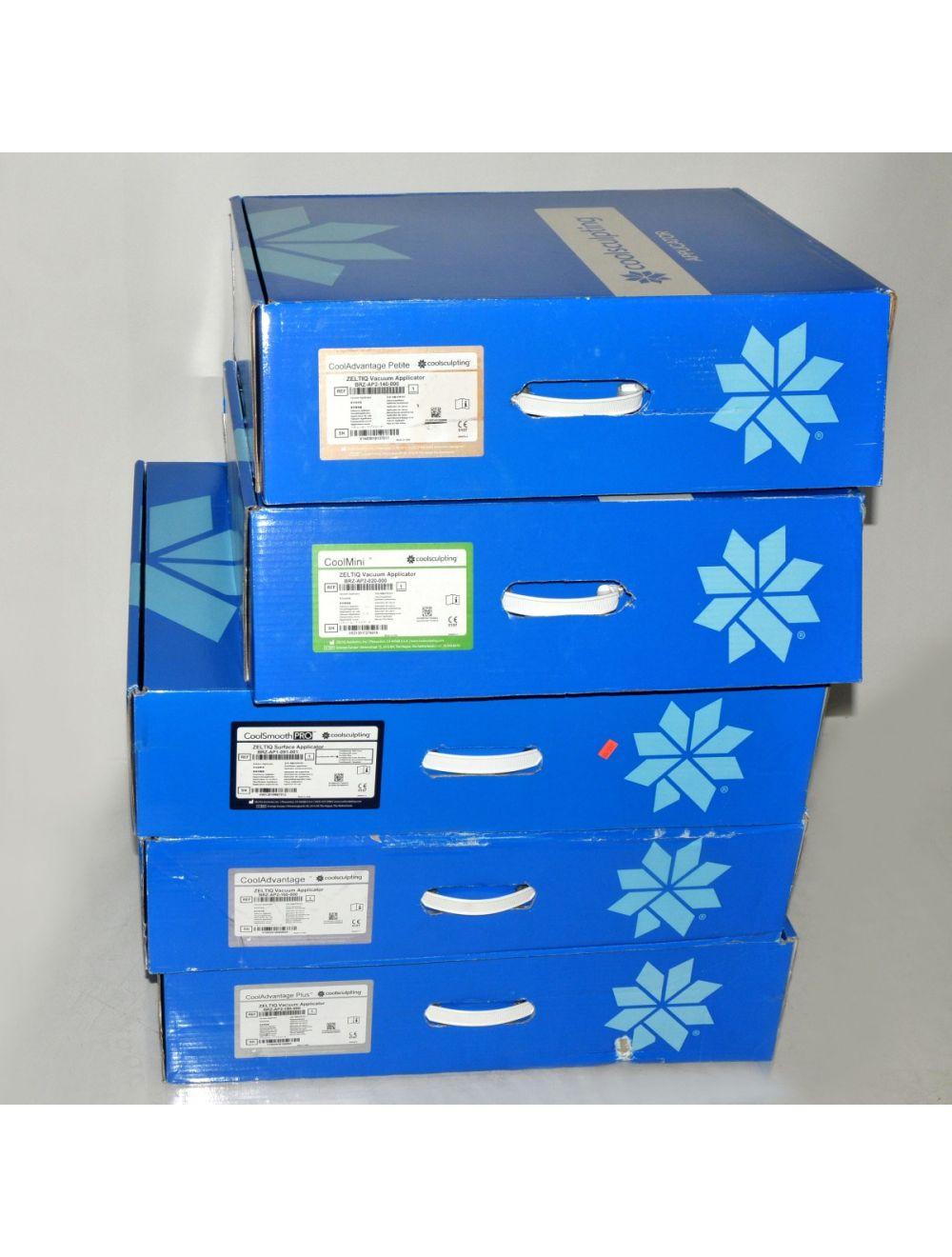 2019 Zeltiq CoolSculpting CoolADVANTAGE 5 HANDPIECES Body Contour Cool Advantage