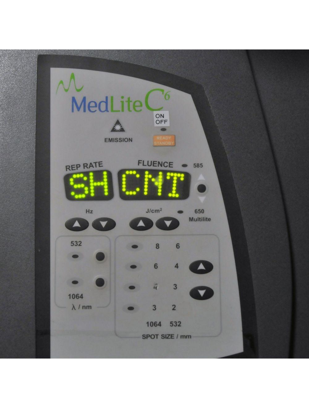 2007 Hoya ConBio MedLite C6 Q Switch Laser Con Bio Tattoo Removal 1064 Dye Kit