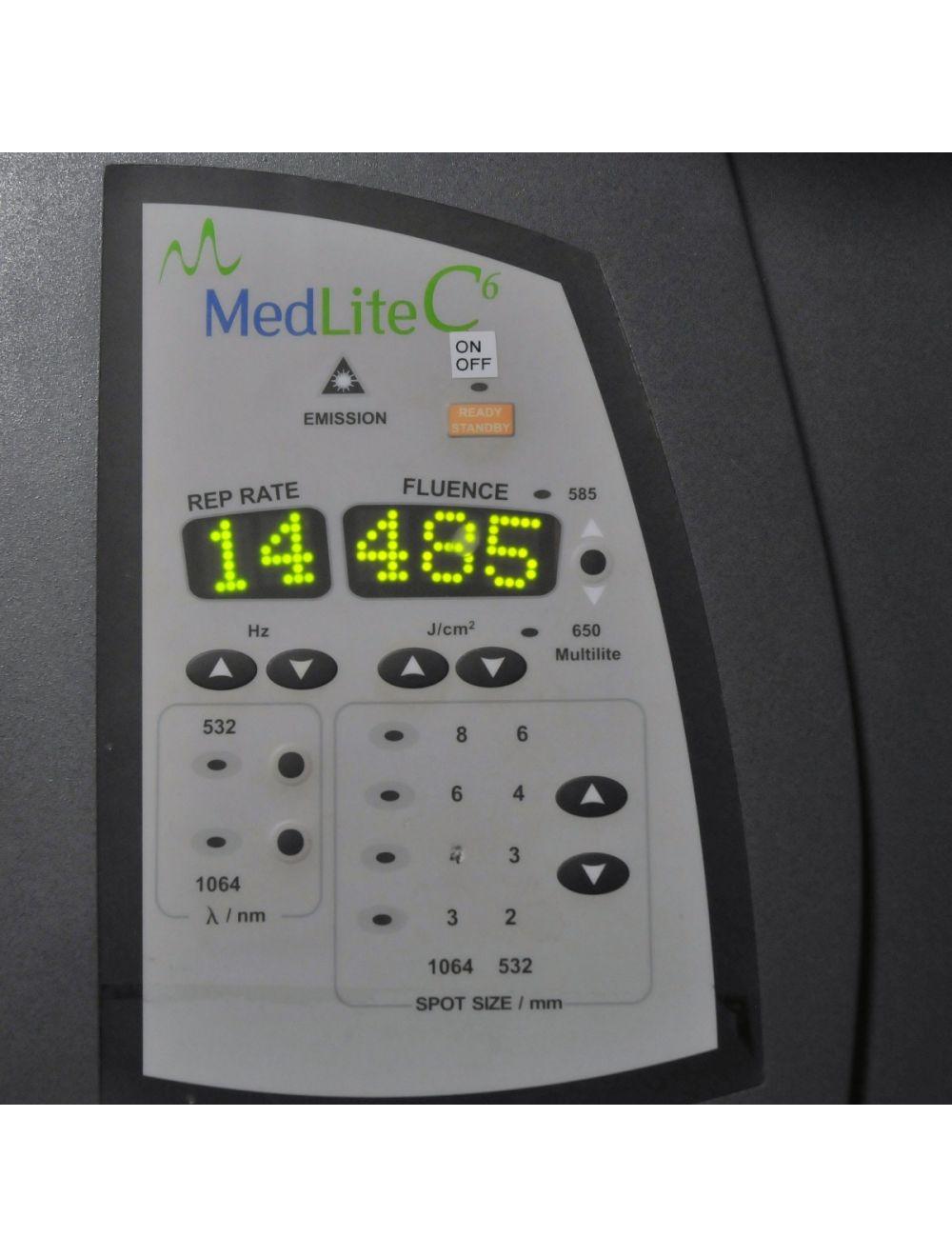 2007 Hoya ConBio MedLite C6 Q Switch Laser Con Bio Tattoo Removal 1064 Dye Kit