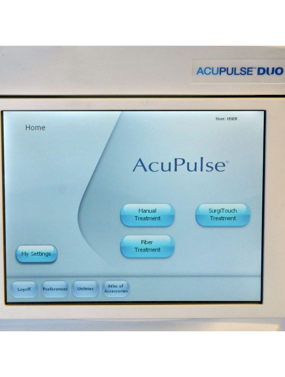 2016 Lumenis AcuPulse DUO CO2 Laser SilkLaser Scanner AcuScan 120 SurgiTouch