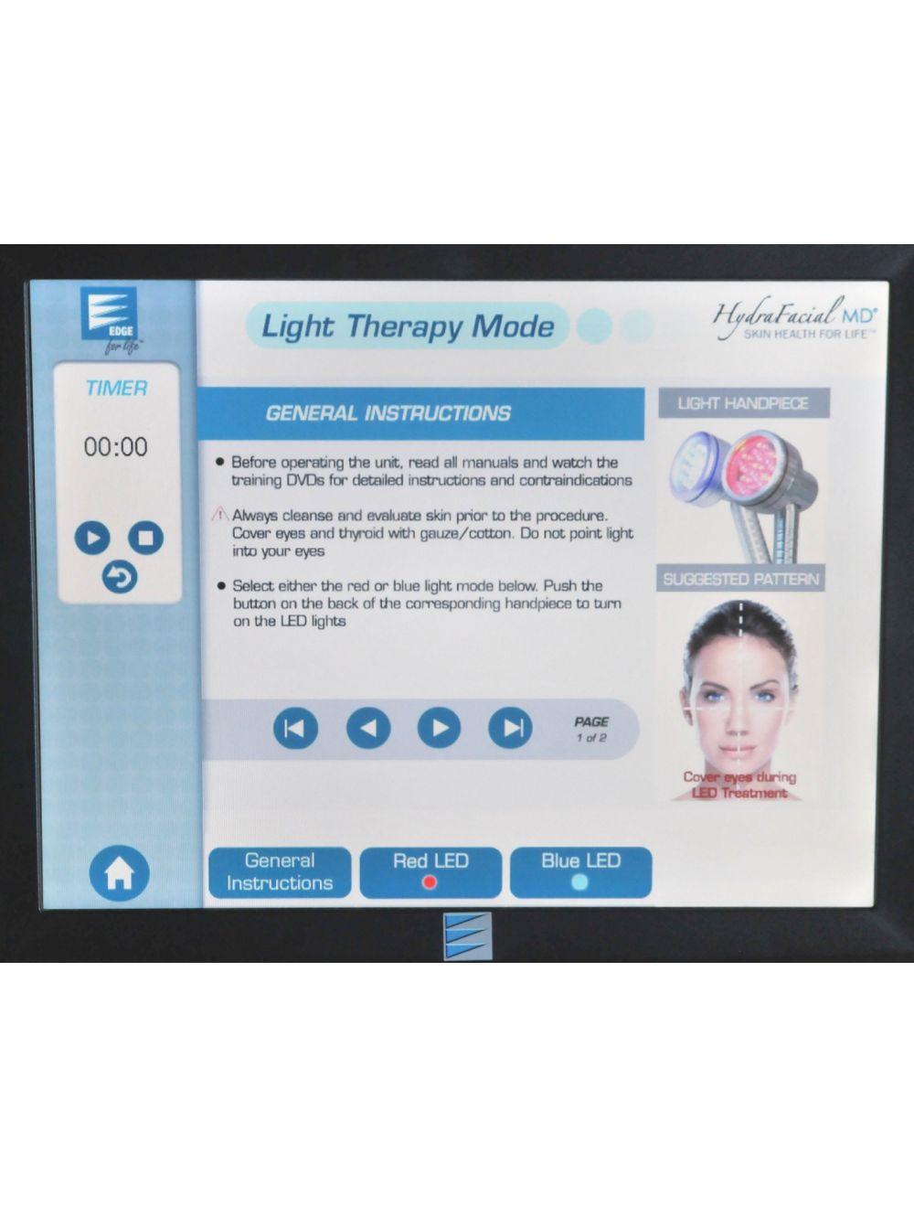 2014 Edge Systems Hydrafacial MD Dermabrasion Skin Therapy Detoxify Hydra Facial