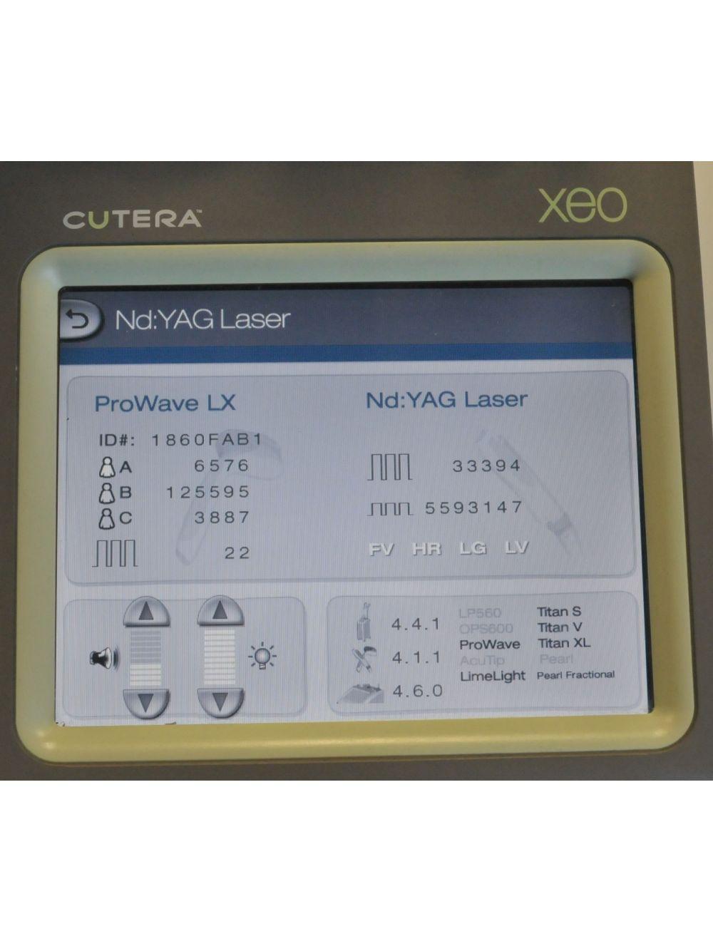 2008 Cutera XEO IPL Laser Nd YAG 1064 Prowave LX Limelight Hair Removal LOADED!