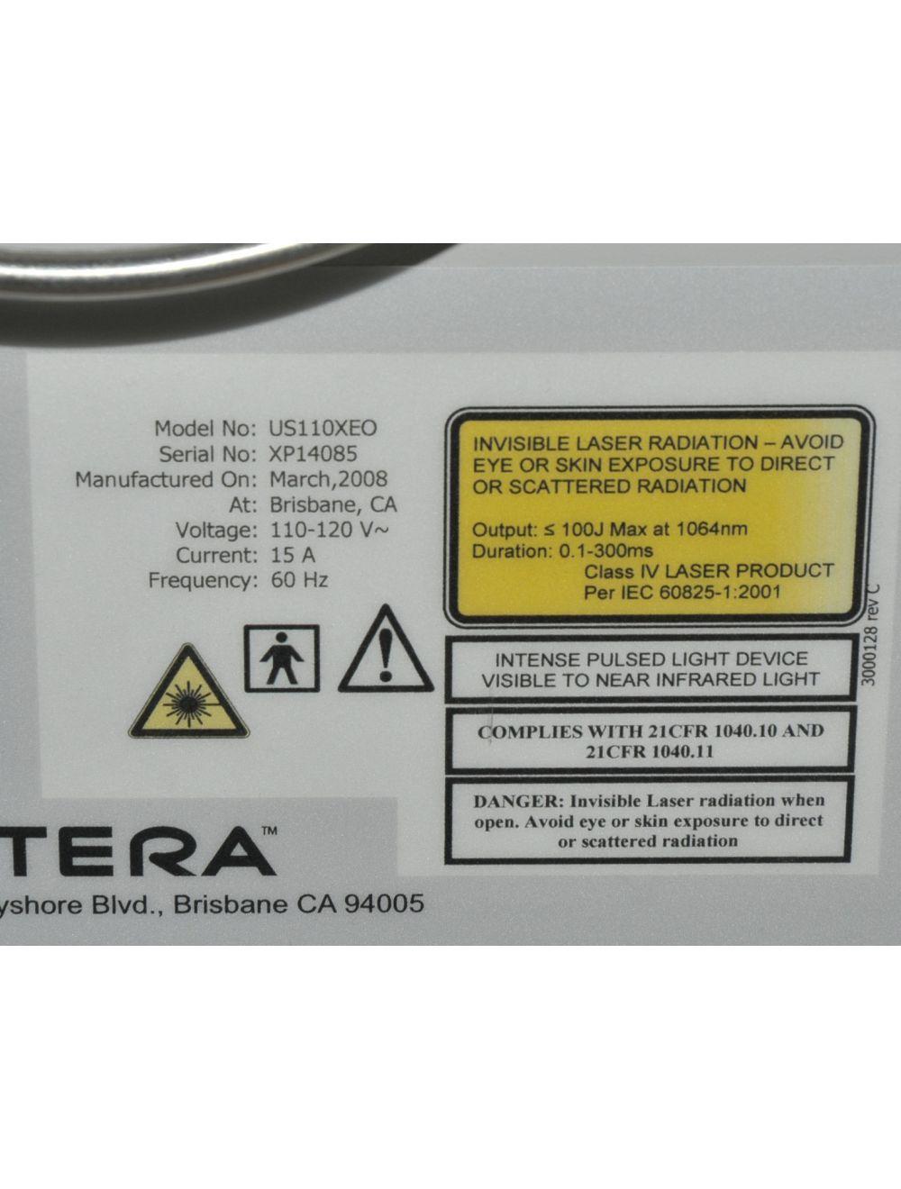 2008 Cutera XEO IPL Laser Nd YAG 1064 Prowave LX Limelight Hair Removal LOADED!