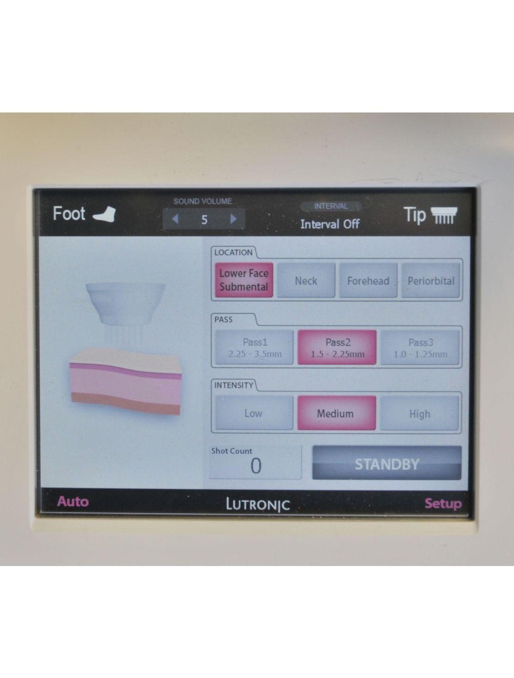 2018 Lutronic Infini Radiofrequency Fractional Microneedle Skin Rejuvenation RF