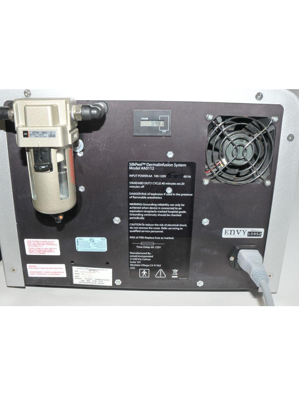 ENVY SilkPeel DermalInfusion Skin Exfoliation Facial Silk Peel REFURBISHED A0112