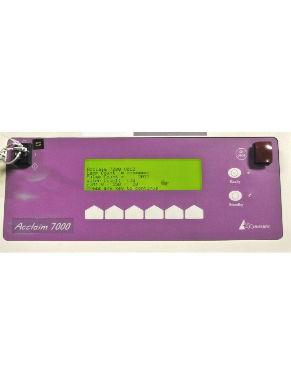 Cynosure Acclaim 7000 Laser 1064 Nd YAG Hair Removal Skin Rejuvenate Vascular