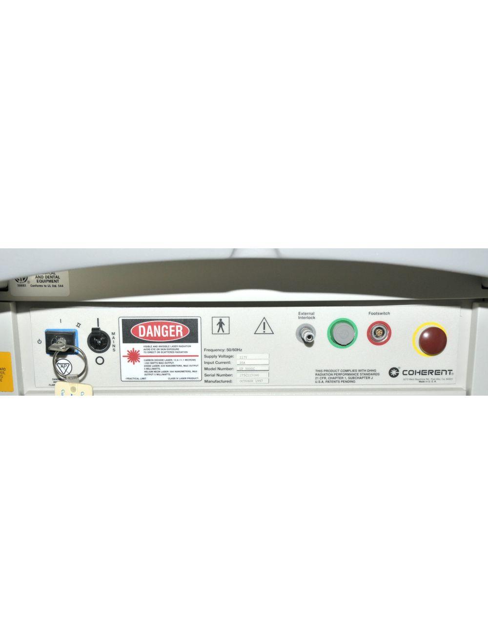 1997 Coherent UltraPulse 5000C CO2 Laser Ultra Pulse Surgical Laser Lumenis