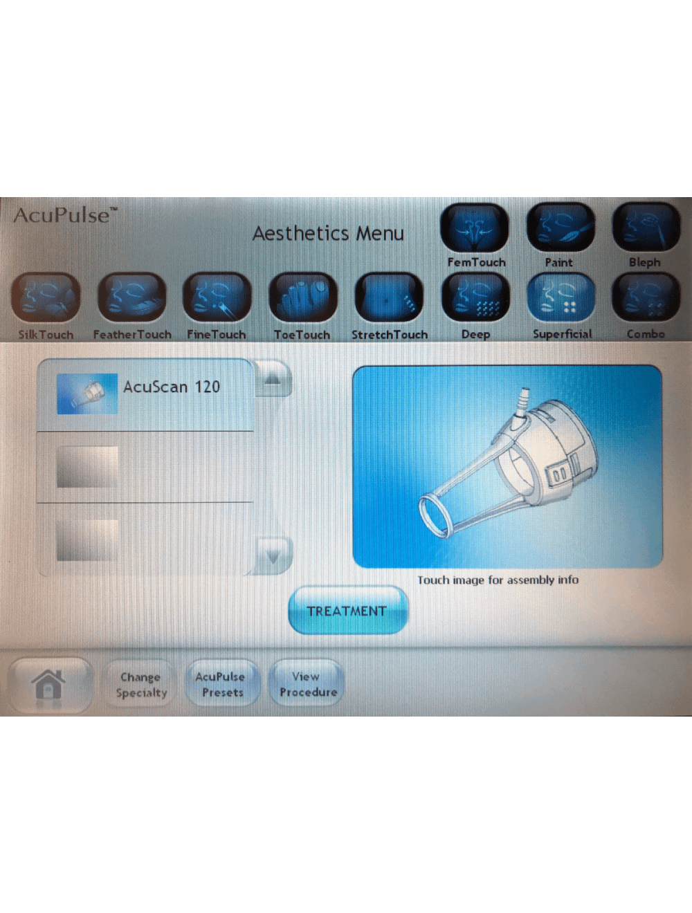 Lumenis AcuPulse 2016 CO2 Laser SilkLaser Scanner AcuScan SurgiTouch Scanner C02