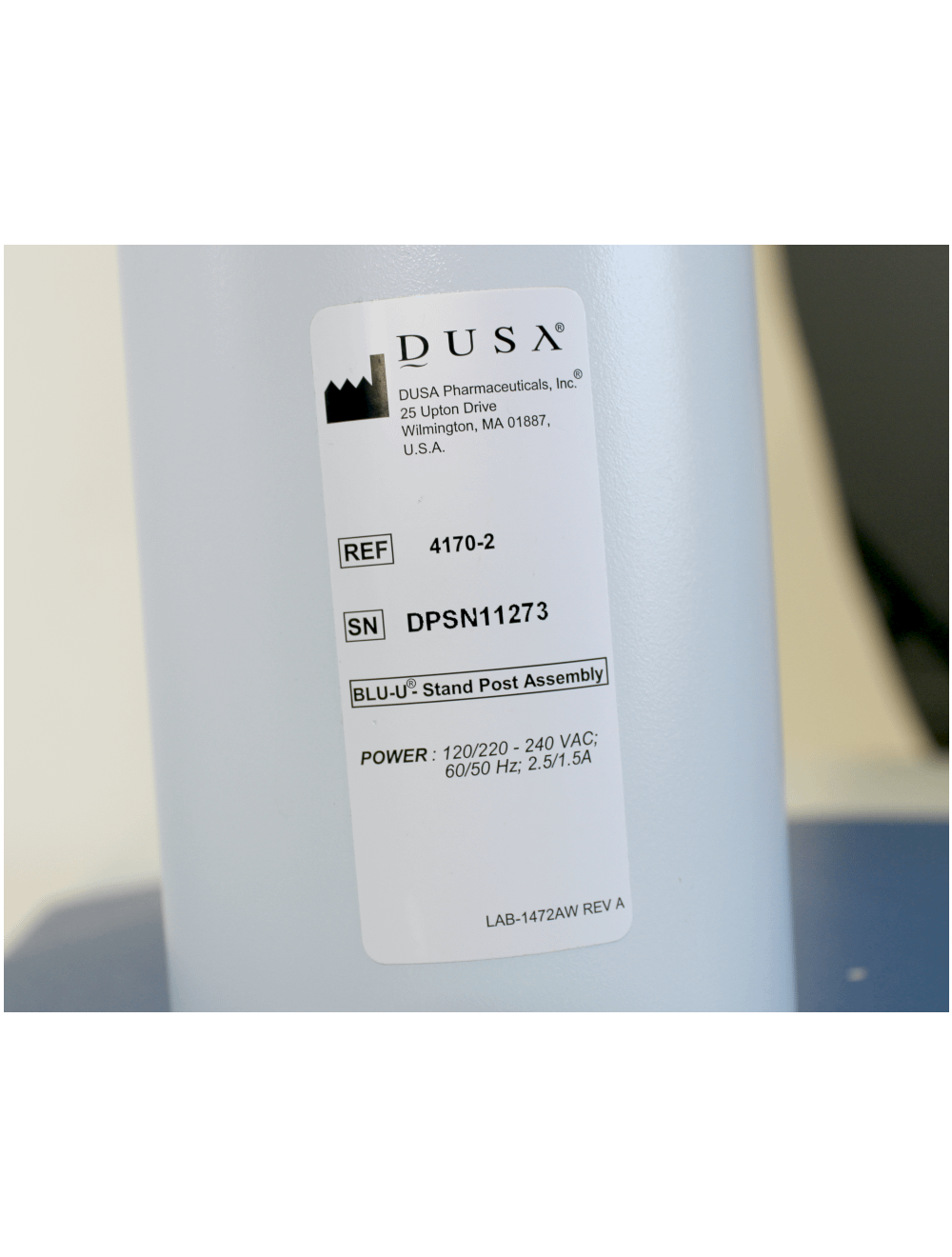 DUSA Pharmaceuticals Blue Light Blu-U Photodynamic Therapy Acne Control 4170-3